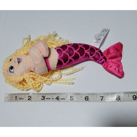 The Petting Zoo Mermaids 9 inch Plush Dolls Stuffed Animal Lot of 2 Toys - Picture 6 of 6
